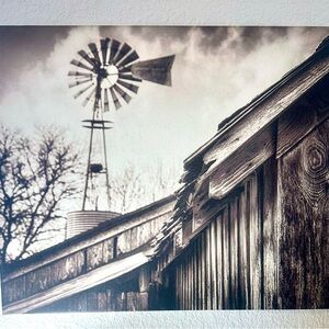 Original Photography on Canvas 16” x 20”. “The Poppy House”